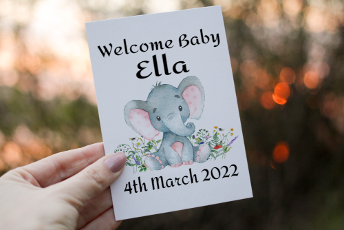 New Baby Card, Card for New Baby, Greetings Card